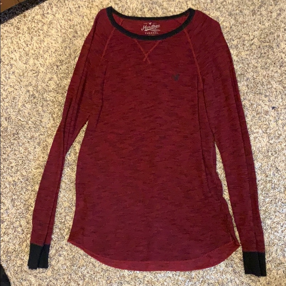 Red long sleeve